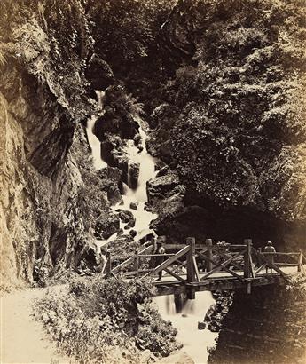 SAMUEL BOURNE (1834-1912) A group of 10 photographs, primarily landscapes, including images made on expeditions to the Himalayas.